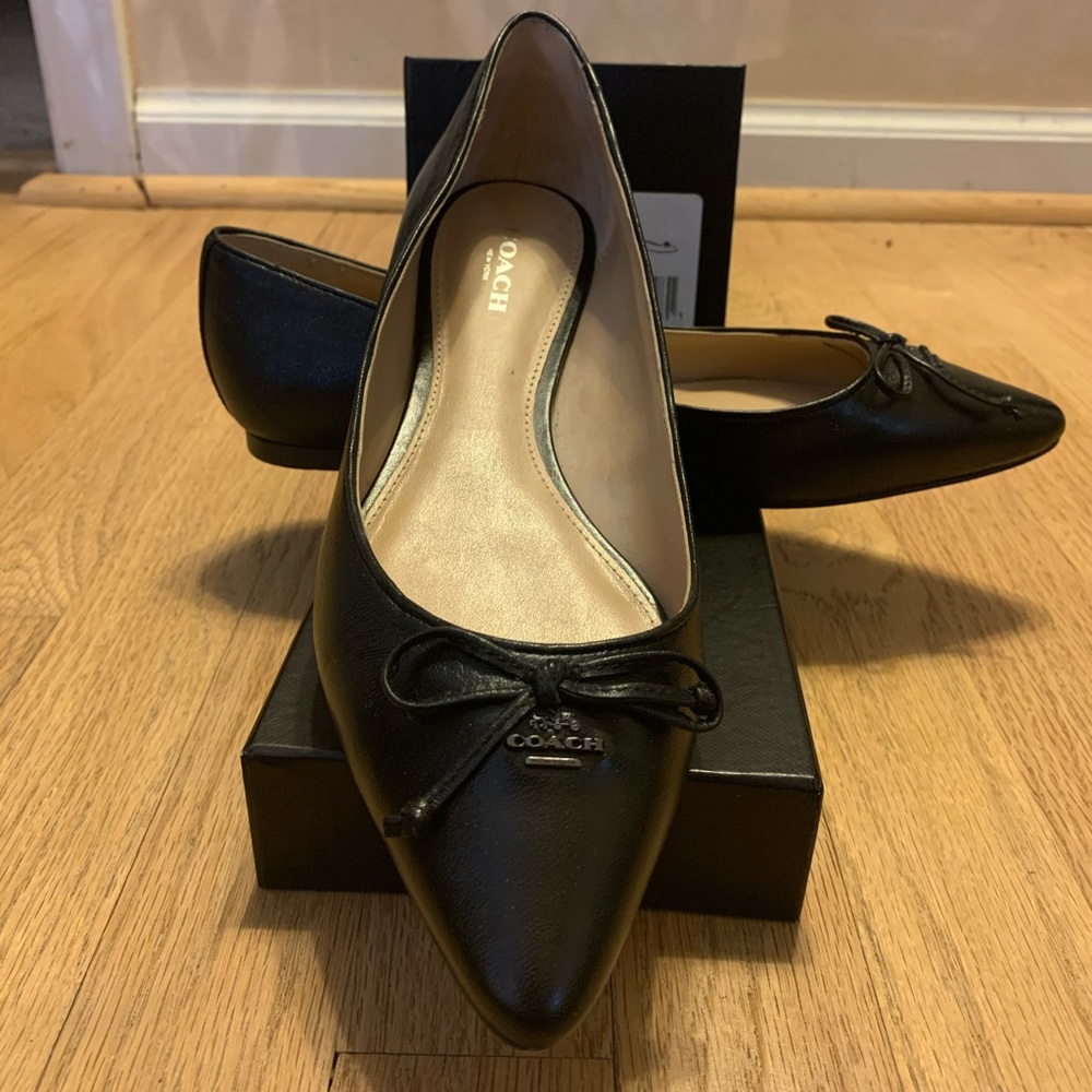 Coach ballerina flats